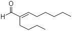 2-Butyl-2-octenal Structure,13019-16-4Structure