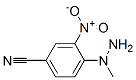 4-(1-Methylhydrazino)-3-nitrobenzonitrile Structure,130200-95-2Structure