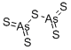 Arsenic(V) sulfide Structure,1303-34-0Structure