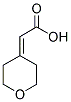 (Tetrahydro-pyran-4-ylidene)-acetic acid Structure,130312-01-5Structure