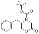 (S)-(-)-n-boc-5-benzyl-2-oxomorpholine Structure,130317-10-1Structure