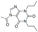 1H-purine-2,6-dione, 7-acetyl-3,7-dihydro-1,3-dipropyl- Structure,130332-72-8Structure