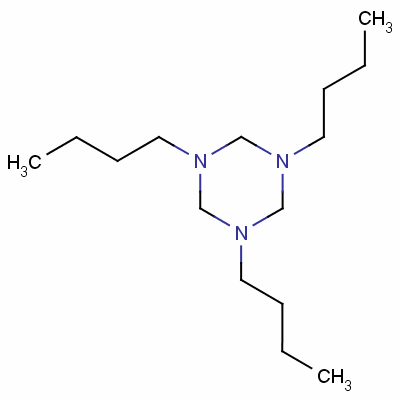 1,3,5-Tributyl-1,3,5-triazinane Structure,13036-83-4Structure