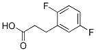 2,5-Difluorobenzenepropanoic acid Structure,130408-15-0Structure