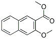 Methyl 3-methoxy-2-naphthoate Structure,13041-60-6Structure