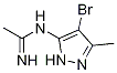 N-(4-bromo-5-methyl-2h-pyrazol-3-yl)-acetamidine Structure,1304777-34-1Structure