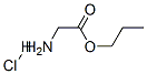 Glycine n-propyl ester hydrochloride Structure,13049-01-9Structure