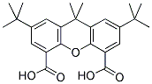 2,7-Di-tert-butyl-9,9-dimethyl-4,5-xanthenedicarboxylic acid Structure,130525-39-2Structure