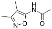 Acetamide, n-(3,4-dimethyl-5-isoxazolyl)-(9ci) Structure,13053-86-6Structure