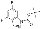 1-Boc-6-bromo-4-fluoro-1h-indazole Structure,1305320-58-4Structure