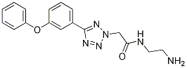 N-(2-aminoethyl)-2-[5-(3-phenoxyphenyl)-2h-tetrazol-2-yl]acetamide Structure,1305320-68-6Structure