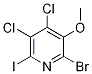 2-Bromo-4,5-dichloro-6-iodo-3-methoxypyridine Structure,1305324-56-4Structure