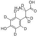 L-4-hydroxyphenyl-d4-alanine-2,3,3-d3 Structure,130551-49-4Structure