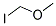 Iodomethyl methyl ether Structure,13057-19-7Structure