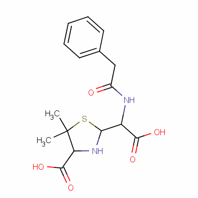 Benzylpenicillin procaine Structure,13057-98-2Structure