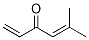 5-Methylhexa-1,4-dien-3-one Structure,13058-38-3Structure