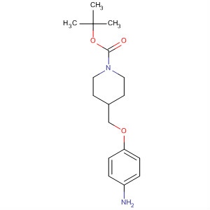 Tert-butyl 4-((4-aminophenoxy)methyl)piperidine-1-carboxylate Structure,130658-70-7Structure