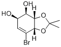 [3As-(3aα,4α,5α,7aα)]-7-bromo-3a,4,5,7a-tetrahydro-2,2-dimethyl-1,3-benzodioxole-4,5-diol Structure,130669-72-6Structure