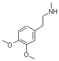 3,4-Dimethoxy-N-methylphenethylamine hydrochloride Structure,13078-76-7Structure