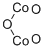 Cobalt oxide Structure,1308-04-9Structure