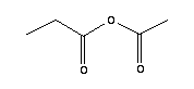 Acetic propanoic anhydride Structure,13080-96-1Structure