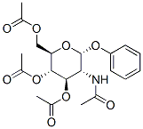 Phenyl 2-Acetamido-3,4,6-Tri-O-Acetyl-2-Deoxyhexopyranoside Structure,13089-19-5Structure