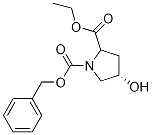 Trans-1-benzyl2-ethyl4-hydroxypyrrolidine-1,2-dicarboxylate Structure,130930-28-8Structure