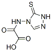 Acetic acid, [(1,5-dihydro-5-thioxo-4h-1,2,4-triazol-4-yl)amino]oxo-(9ci) Structure,130992-21-1Structure