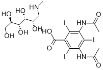 Meglumine diatrizoate Structure,131-49-7Structure