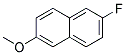 2-Fluoro-6-methoxynaphthalene Structure,13101-89-8Structure