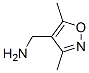 3,5-Dimethyl-4-isoxazolemethanamine Structure,131052-47-6Structure