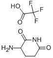 4-Aminopiperidine-2,6-dione 2,2,2-trifluoroacetate Structure,131052-72-7Structure