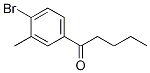 1-(4-Bromo-3-methylphenyl)pentan-1-one Structure,1311197-78-0Structure