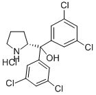 (R)-a,a-bis(3,5-dichlorophenyl)-2-pyrrolidinemethanolhydrochloride Structure,131180-61-5Structure