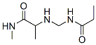 Propanamide, n-methyl-2-[[[(1-oxopropyl)amino]methyl]amino]- Structure,131213-41-7Structure