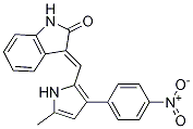 1,3-Dihydro-3-[[5-methyl-3-(4-nitrophenyl)-1h-pyrrol-2-yl]methylene]-2h-indol-2-one Structure,1312226-28-0Structure