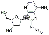 8-Azido-2-deoxyadenosine Structure,131265-35-5Structure