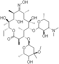 Erythromycin a 9-oxime Structure,13127-18-9Structure