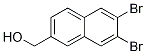 (6,7-Dibromonaphthalen-2-yl)methanol Structure,131331-20-9Structure