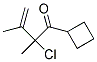 3-Buten-1-one, 2-chloro-1-cyclobutyl-2,3-dimethyl-(9ci) Structure,131353-07-6Structure