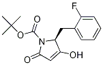 (S)-2-(2-fluoro-benzyl)-3-hydroxy-5-oxo-2,5-dihydro-pyrrole-1-carboxylic acid tert-butyl ester Structure,1313710-29-0Structure