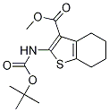 2-Tert-butoxycarbonylamino-4,5,6,7-tetrahydro-benzobthiophene-3-carboxylic acid methyl ester Structure,1313712-54-7Structure