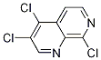 3,4,8-Trichloro-1,7-naphthyridine Structure,1313738-65-6Structure