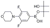 3,5-Difluoro-4-morpholinophenylboronic acid pinacol ester Structure,1313738-69-0Structure