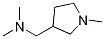 N,n-dimethyl-1-(1-methylpyrrolidin-3-yl)methanamine Structure,1313738-92-9Structure