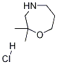 2,2-Dimethyl-1,4-oxazepane hydrochloride Structure,1313738-94-1Structure