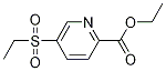 Ethyl 5-(ethylsulfonyl)pyridine-2-carboxylate Structure,1314406-40-0Structure