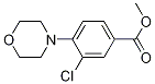 3-Chloro-4-(4-morpholinyl)benzoic acid methyl ester Structure,1314406-49-9Structure