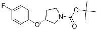 (R)-n-boc-3-(4-fluorophenoxy)pyrrolidine Structure,1314419-66-3Structure