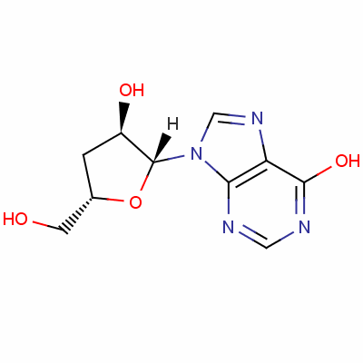 3-Deoxyinosine Structure,13146-72-0Structure